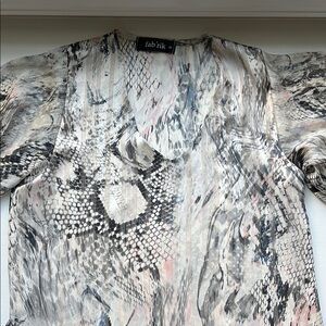 Fab'rik Snake Print Blouse